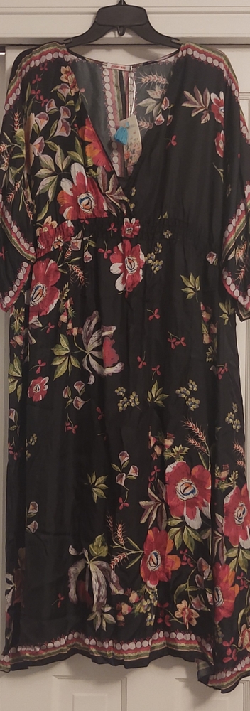 Johnny Was midi dress sz. L
